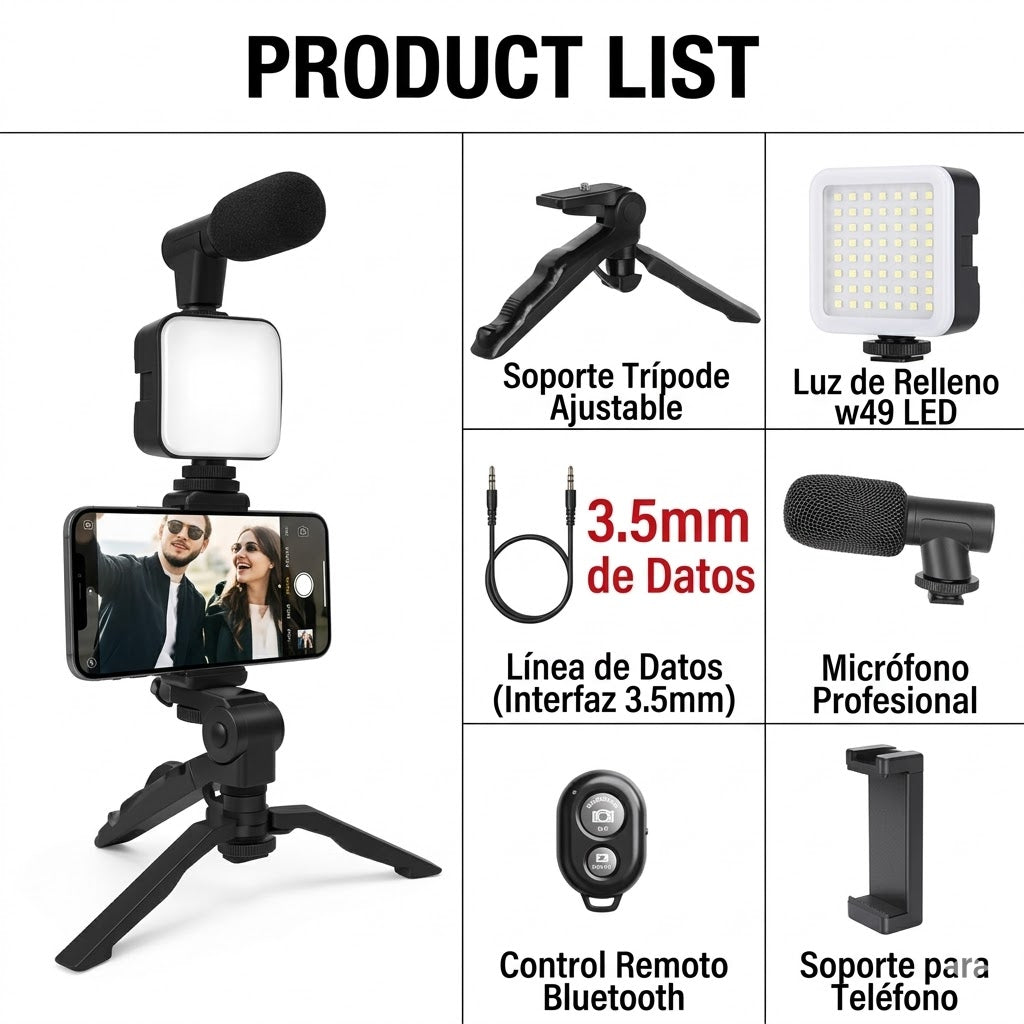Tripode Kit video making